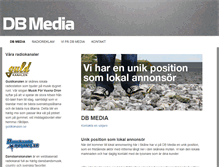 Tablet Screenshot of dbmedia.se